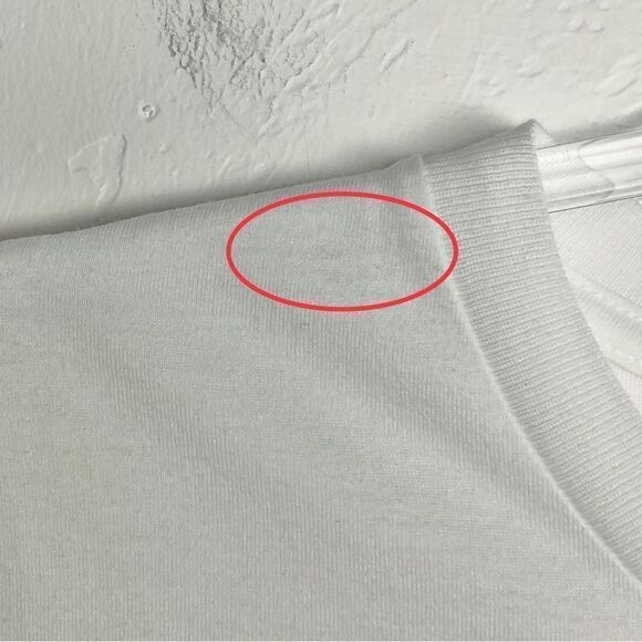 True Religion White Blue TR Repeat Tee T-Shirt Small NWT - Picture 2 of 6